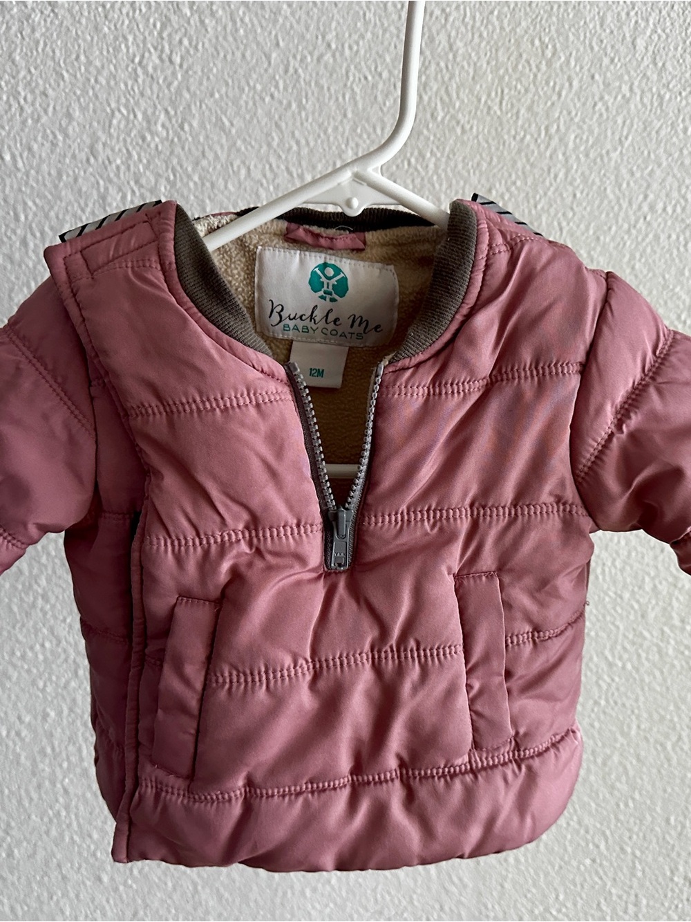 Toasty Buckle Me Baby Car Seat Coat 12M